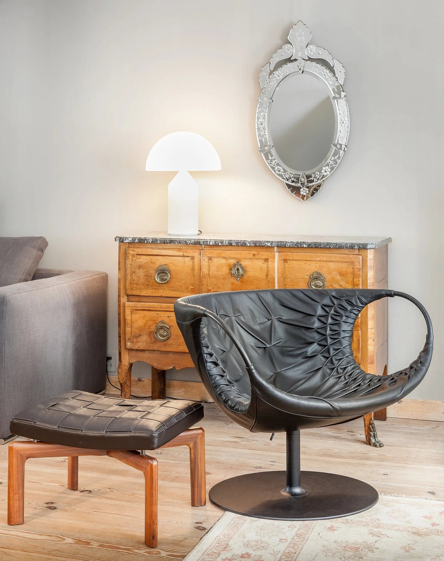 Atollo 237 Table Lamp | Oluce | JANGEORGe Interior Design