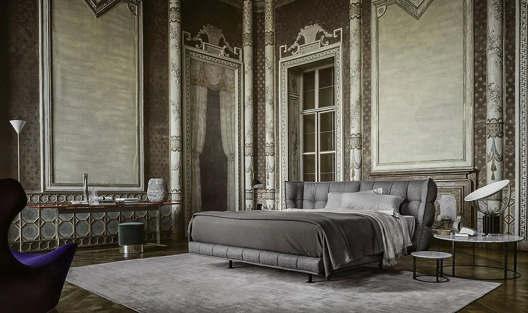 Husk Bed | B&B Italia | JANGEORGe Interior Design