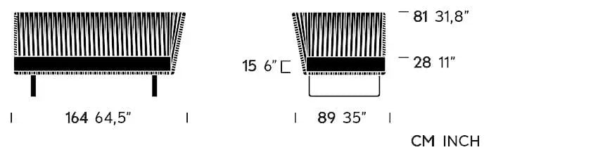 Bitta - Right corner module | Kettal | JANGEORGe Interior Design
