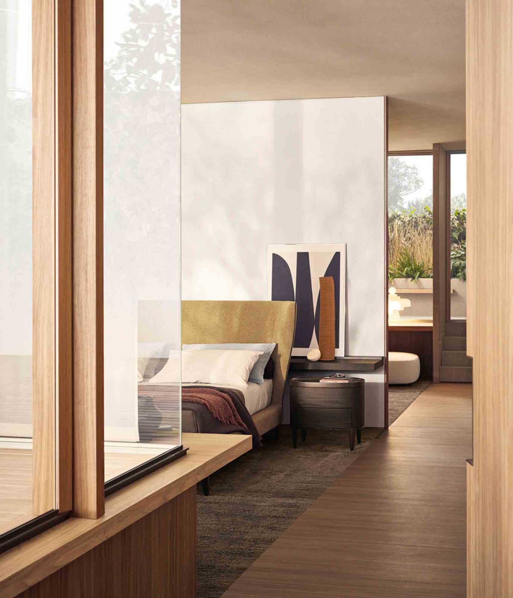 JANGEORGe Interiors & Furniture Poliform Gentleman Bed