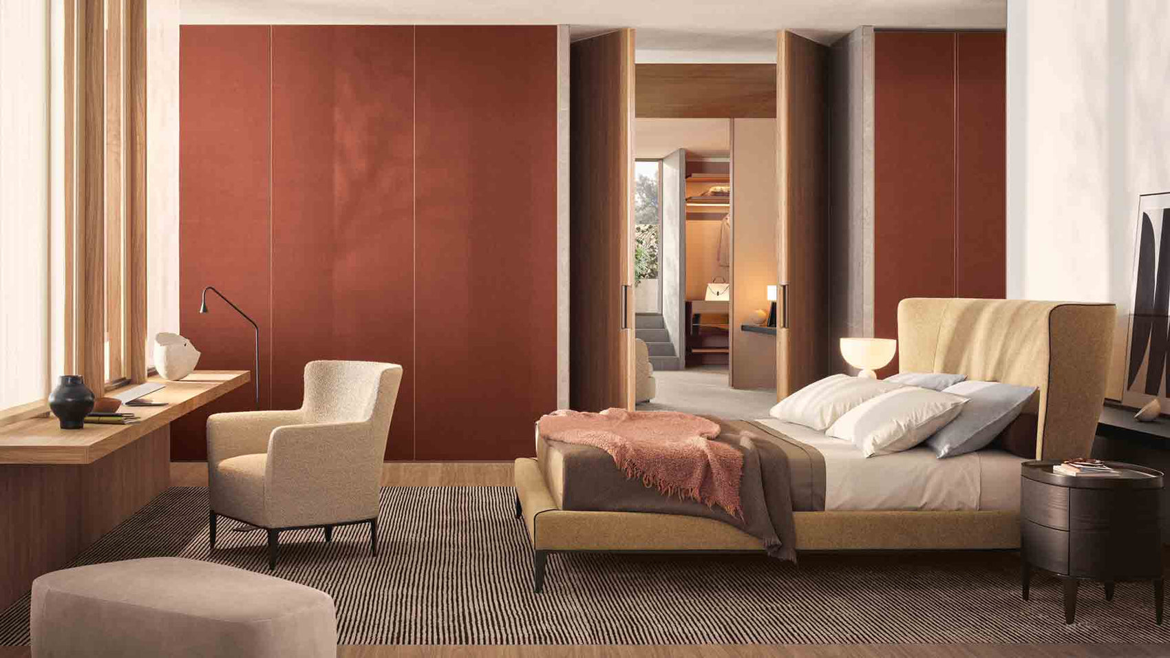 JANGEORGe Interiors & Furniture Poliform Gentleman Bed