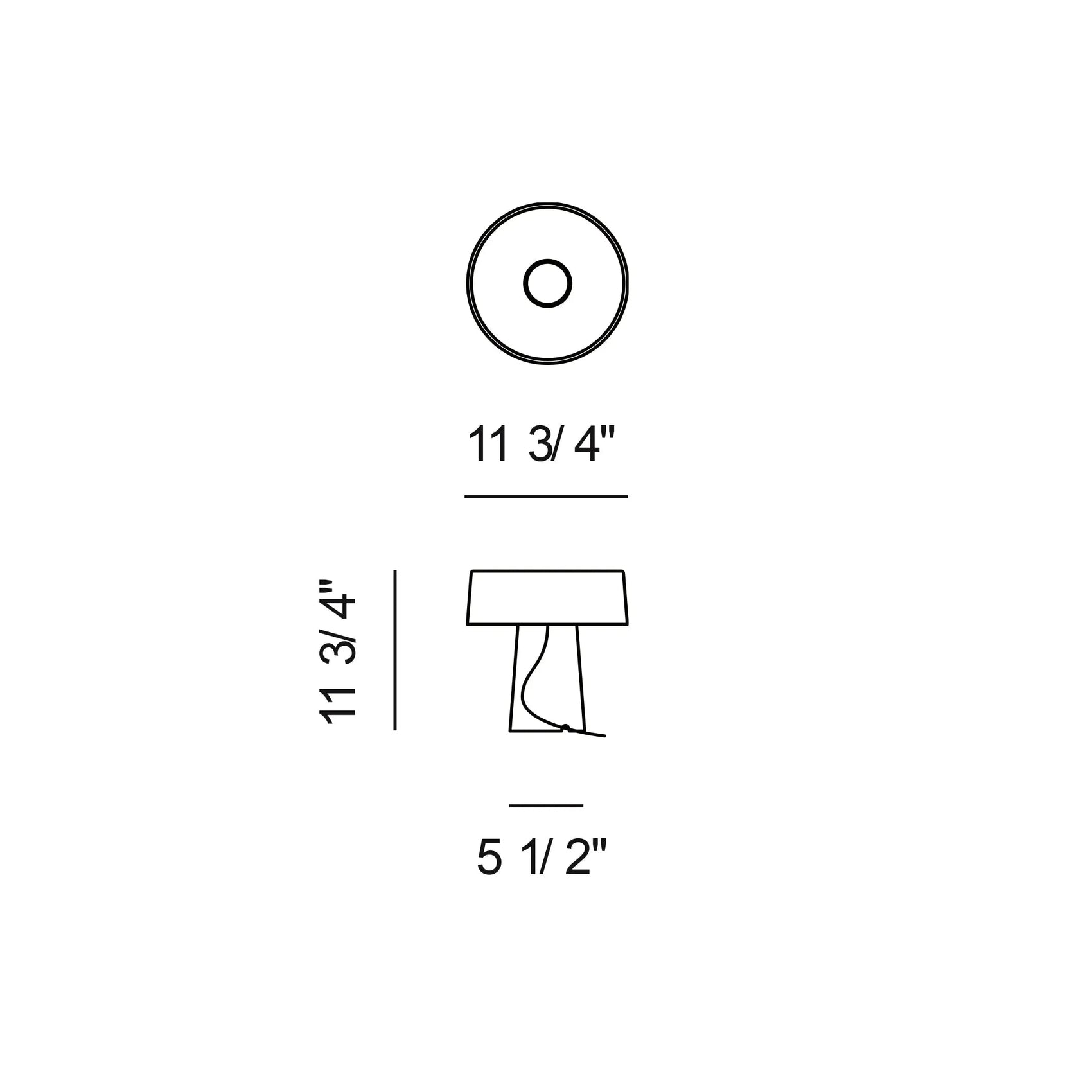 Glam T1 Table Lamp Prandina