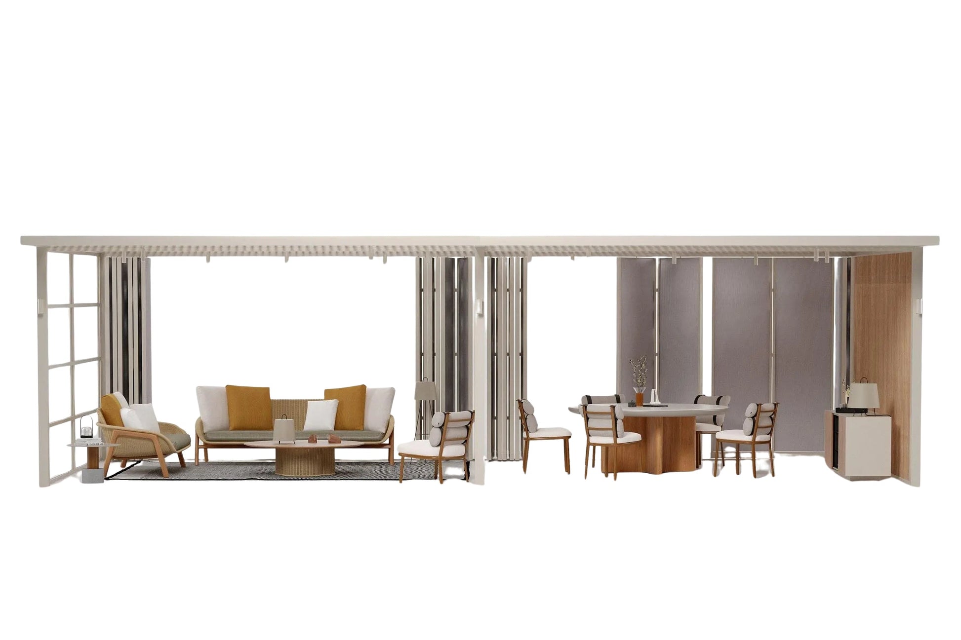 Pavilion H Double | Kettal | JANGEORGe Interior Design